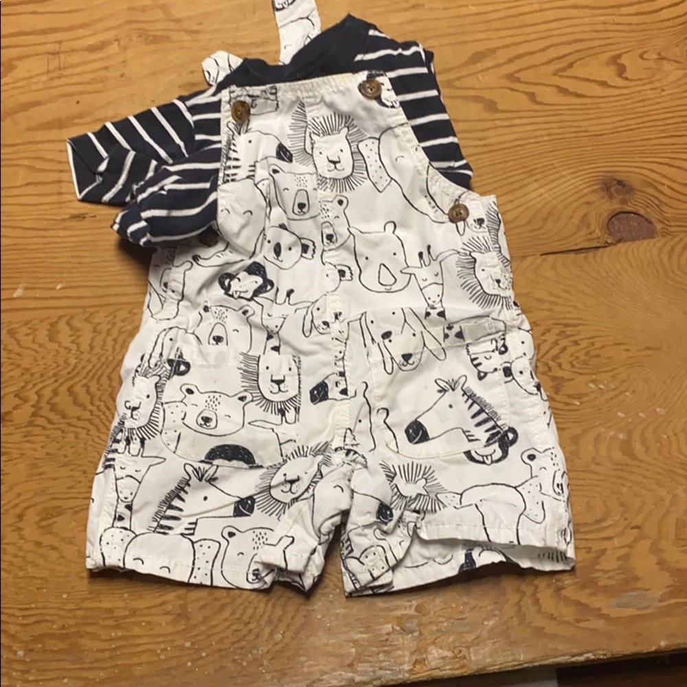 Carter’s boys overall outfit